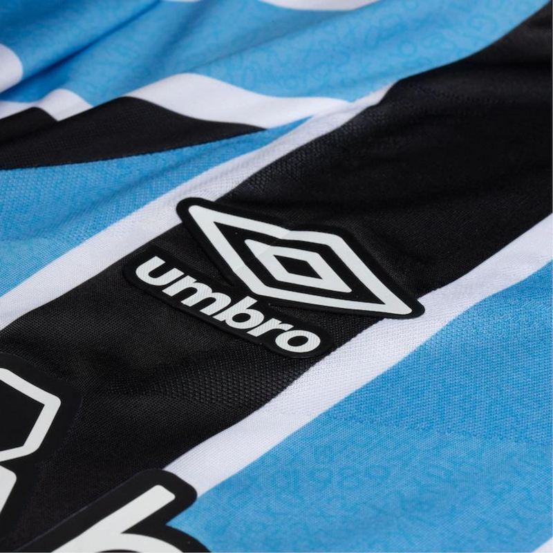 Camisa Grêmio Kannemann I Tricolor Masc. Atleta Umbro 24/25