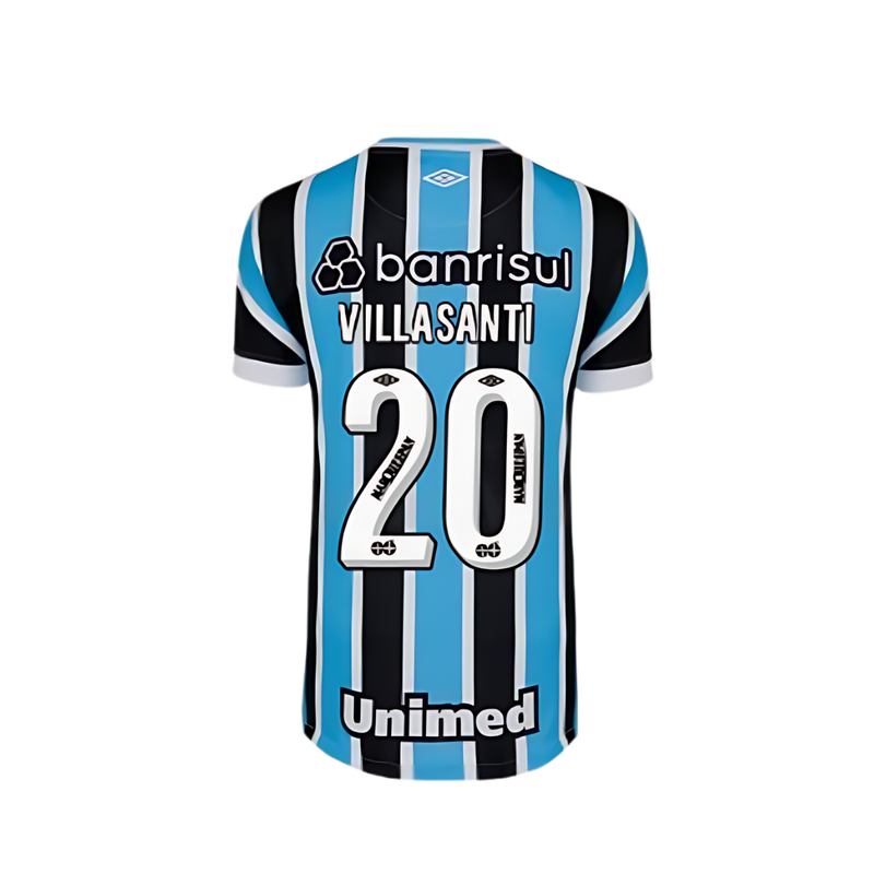 Camisa Grêmio Villasanti I Tricolor Masc. Atleta Umbro 24/25