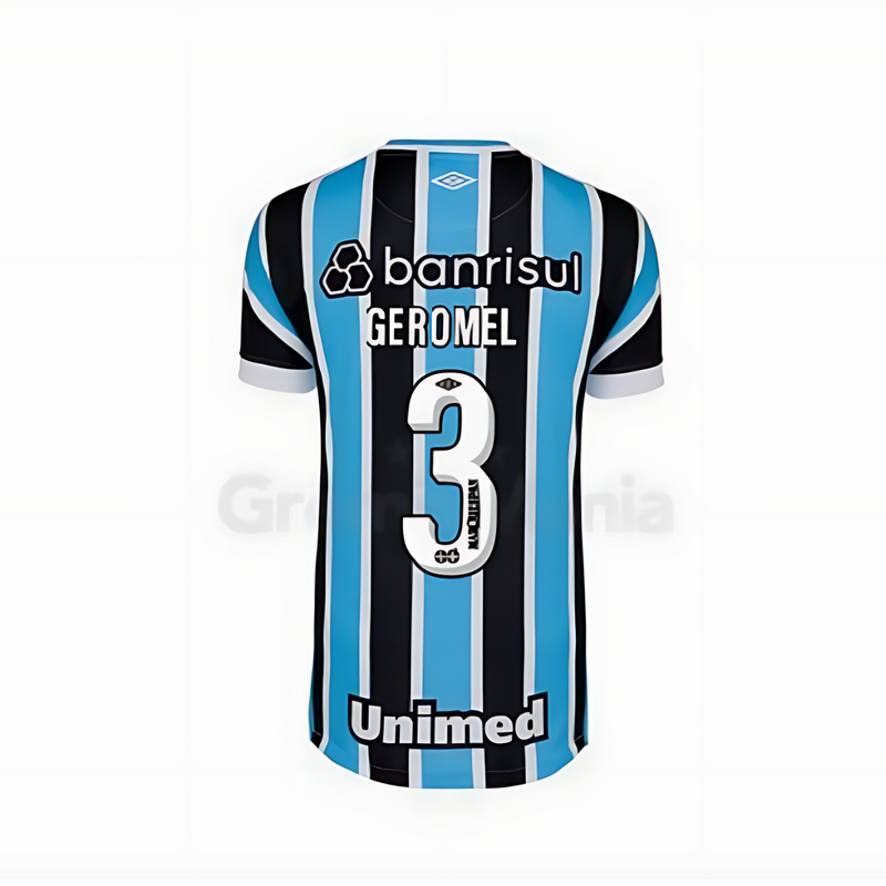 Camisa Grêmio Geromel I Tricolor Masc. Atleta Umbro 24/25