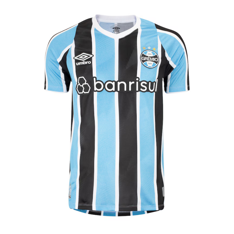 Camisa Grêmio Kannemann I Tricolor Masc. Atleta Umbro 24/25