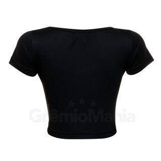 Blusa Cropped Tricolor